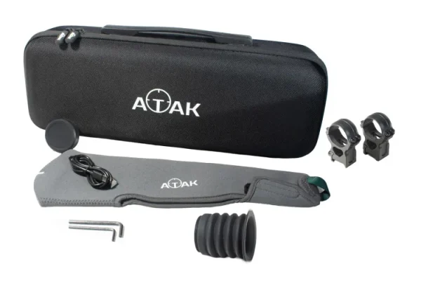 Тепловизионный прицел ATAK ET46-50LRF Tube (с дальномером и кольцами 30 мм на Picatinny)